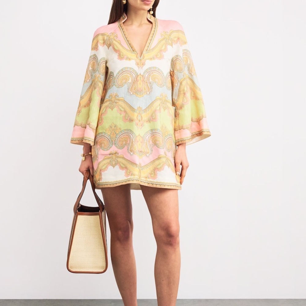 Zimmermann Paisley Mini Dress 0P